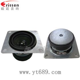 4寸高端品牌重低音喇叭正反面