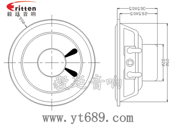 2.5寸4Ω10w喇叭--喇叭廠家成品圖 2.5寸4Ω10w喇叭--喇叭廠家成品圖