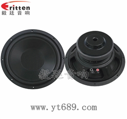 12寸圓形鐵盆架50芯重低音喇叭