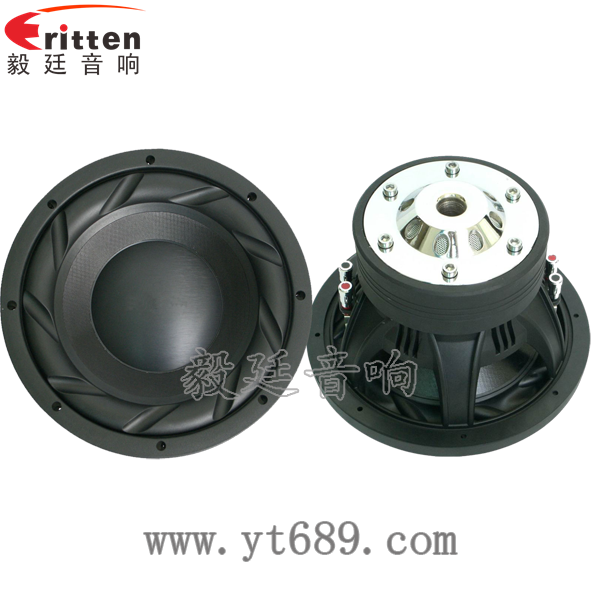 8''中低音舞臺音箱喇叭廠家正反面