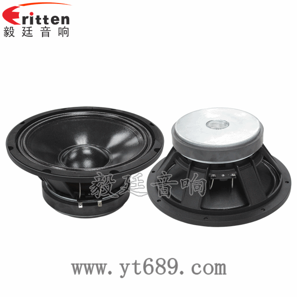 8''中低音舞臺音箱喇叭廠家正反面