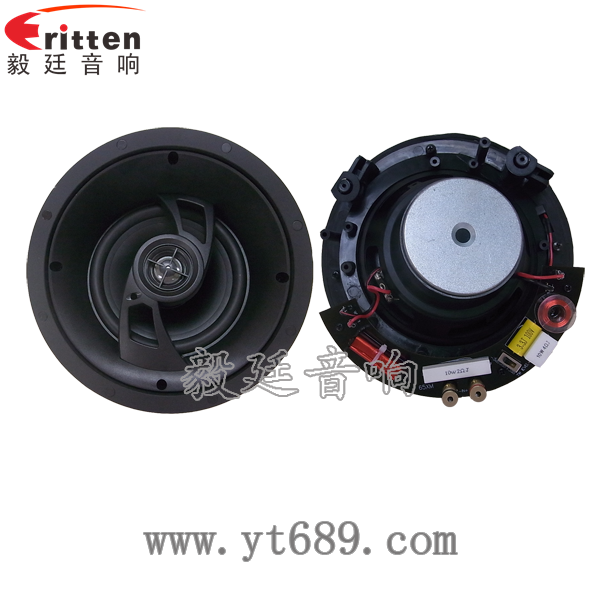高端6.5寸吸頂式天花喇叭正反面 8''250w 重低音喇叭正反面