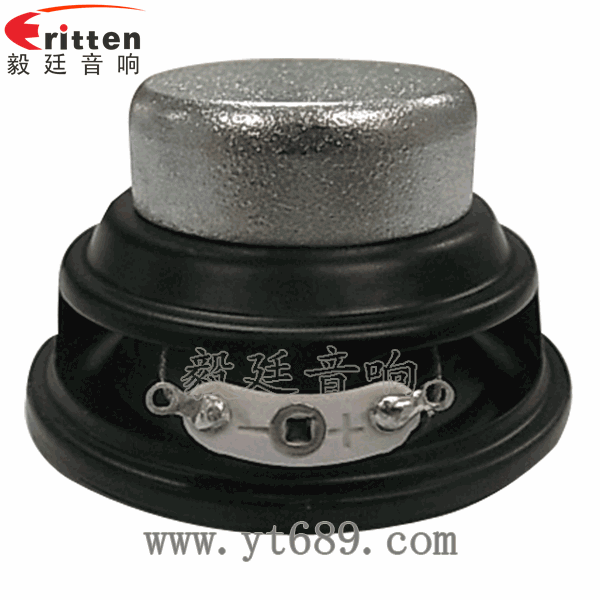 40mm5瓦16芯故事機全頻喇叭反面圖