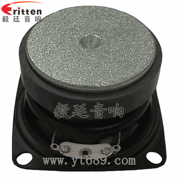 40mm5瓦16芯故事機全頻喇叭反面圖