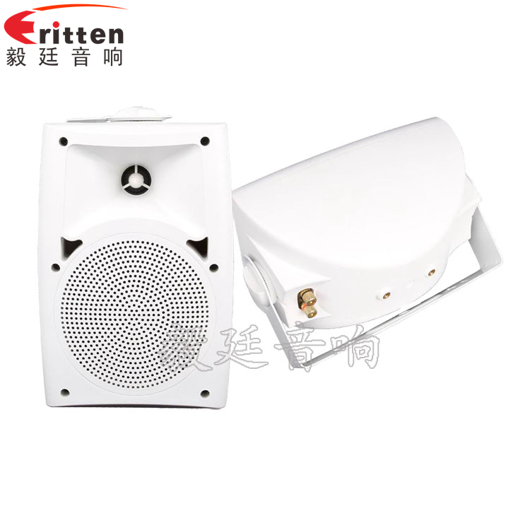 4寸掛壁音箱正反面 8''中低音舞臺音箱喇叭廠家正反面