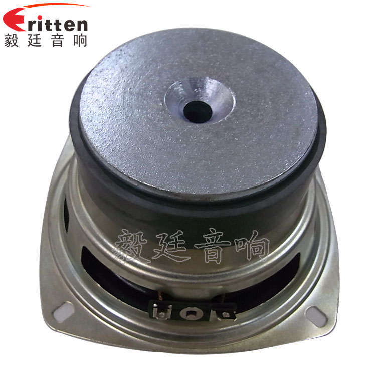 4寸高端品牌重低音喇叭反面圖