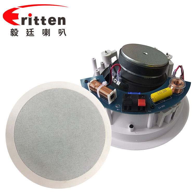 6.5寸(238mm)8歐30w斜面板天花喇叭 6.5寸(238mm)8歐30w斜面板天花喇叭