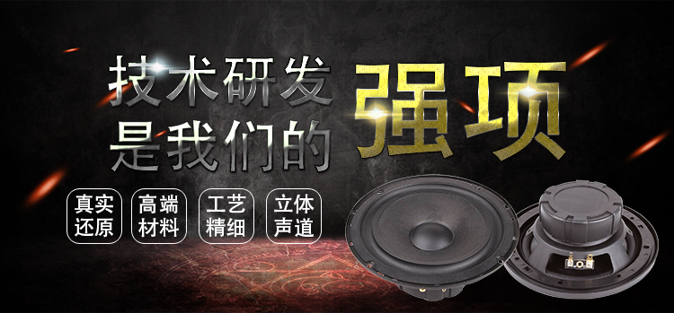 6.5寸40W全頻3.2Ω汽車音響喇叭 6.5寸40W全頻3.2Ω汽車音響喇叭